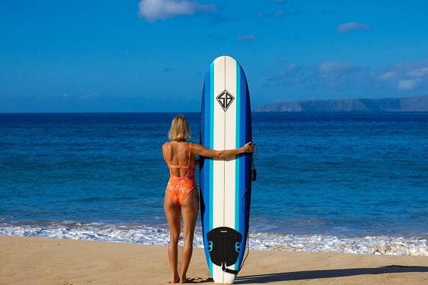 Classic New Soft Top 8ft Surfboard for All Surfing Levels