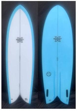5'8" Twin Fin 2 Channel