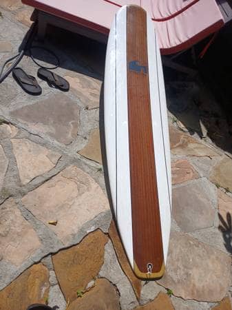 NEW high performance mid-length mini Longboard surfboard with lea