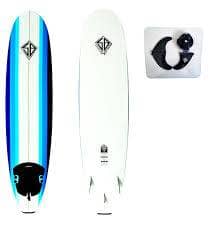 NEW IN THE ORIGINAL PACKAGE 8 FT NEW SURFBOARD W/ LEASH