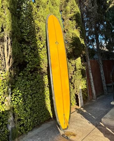 Hank Byzak Vintage 11 Ft Longboard Surfboard Single Fin Surf Oceanside