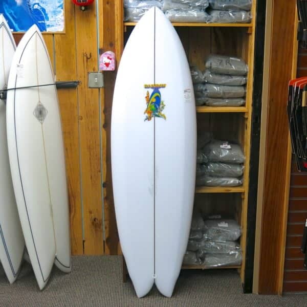 5'8" QUAD SWALLOWTAIL FISH